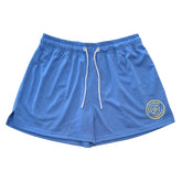 CLASSIC BADGE SHORTS - BLUE