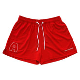 PATCH SHORTS - RED