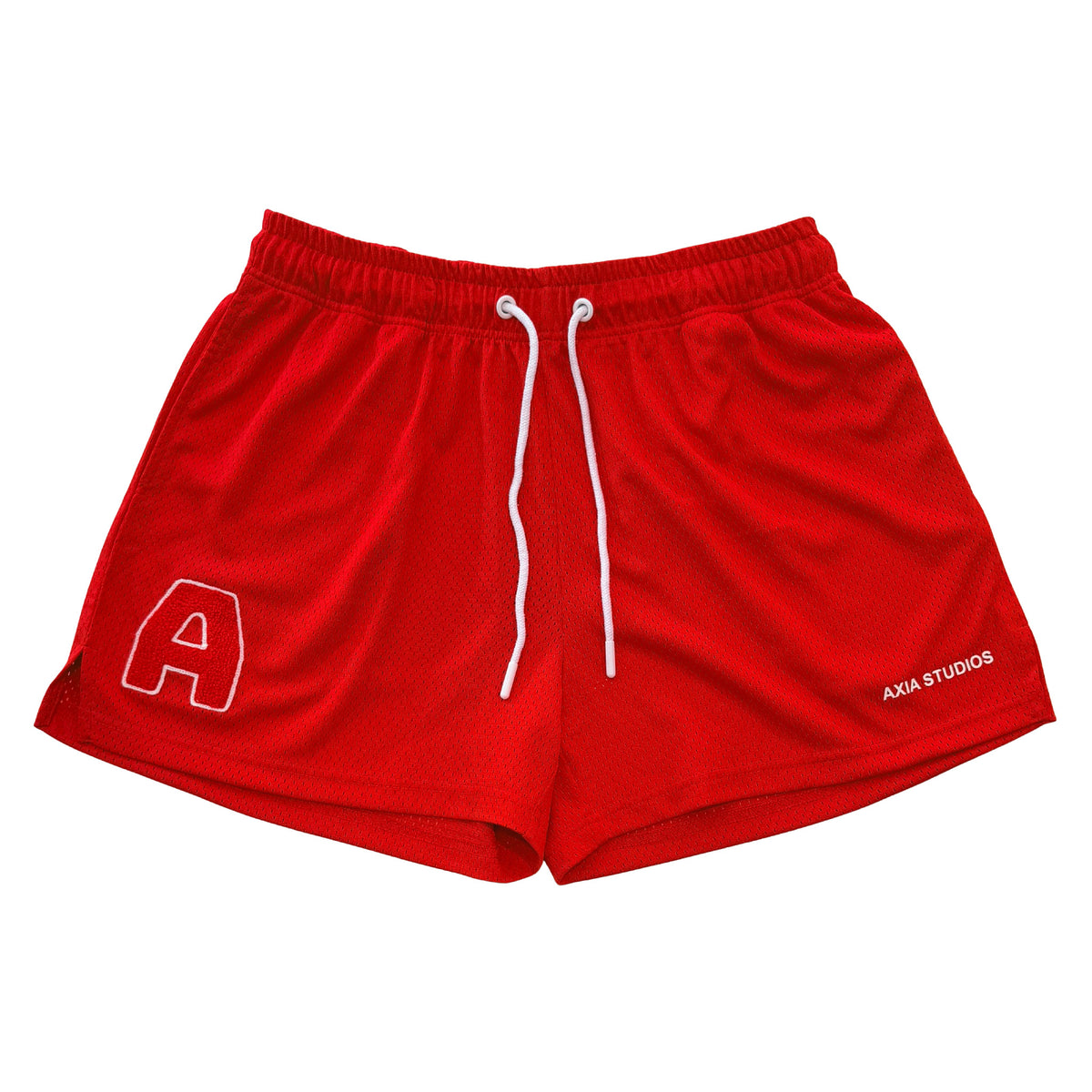 PATCH SHORTS - RED